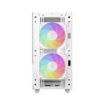 Carcasa DEEPCOOL CH360 DIGITAL, RGB, Mini Tower, White - Image 4