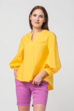 CAMASA CASUAL FEMEI YELLOW S - Image 4
