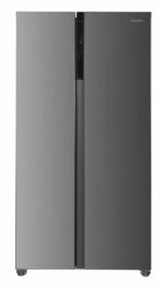 Side by Side HEINNER HSBS-H442NFXE++, No Frost, 442 L, Clasa E, Aspect Inox