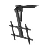 Suport TV Motorizat Serioux 43-86" 45kg compatibilitate dimensiune ecran 43"-86" VESA  200x100 - 800x400, greutate maxima suportata 45kg  Tilt 0~-80° Screen Level +2°~-2° - Image 4
