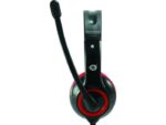 Casti Head-band CONCEPTRONIC CCHATSTARU2R, Wired, Rosu - Image 3