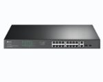 "18-Port Gigabit Rackmount  Switch with 16-Port PoE+ PORT: 16× Gigabit PoE+ Ports, 2× Gigabit Non-PoE Ports, 2× Combo Gigabit SFP Slots SPEC: 802.3at/af, 250 W PoE Power, 1U 19-inch Rack-mountable Steel Case FEATURE: Plug and Play"