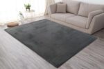 Covor Heinner Shaggy soft blanita Antracit 160x230 cm - Image 2