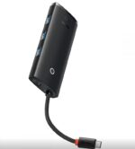Docking station Baseus Lite, USB Type-C, 100W, Negru, 2 ani Garantie - Image 2
