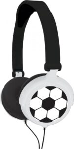 CASTI PLIABILE CU DESIGN DE FOTBAL