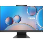 All-in-One Education ASUS ExpertCenter E5 M3702WFAK-BPE036XA cu procesor AMD Ryzen 5 7520U pana la 4.3 GHz, 27 inch, FHD, 16 GB, AMD Radeon 610M, Windows 11 Pro Edu, Black, 2 ani Garantie