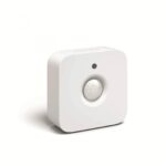 Pachet Philips Hue Secure 3 Senzori de contact + 1 Senzor de miscare + 2Becuri LED RGB inteligente, E27, 9W, 1100 lm, lumina albasi color(2000-6500K) + Consola Hue Bridge - Image 4