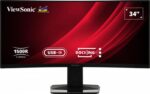 Monitor Consumer ViewSonic VG3419C, 34", 3440 x 1440 pixeli, Black, 3 ani Garantie