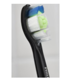 Rezerve Philips Sonicare Optimal White HX6066/88, pachet de 6 capete de periere, Standard, click-on, sincronizarea modurilor BrushSync, Negru - Image 2