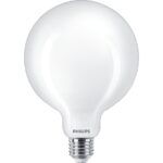 Bec LED Philips Classic G120, EyeComfort, E27, 13W (120W), 2000 lm ,lumina calda (2700K), mat