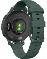 Ceas Garmin Lily 2 Active, display AMOLED, dimensiune afisaj 25,4 mm x 21,3 mm,rezolutie afisaj 240 x 201 pixeli, memorie 8GB, autonomie pana la 9 zile, rezistanta la apa pana la 5 ATM, greutate: 24,4g, ramă Jasper Green şi curea Jasper Green din silicon - Image 2
