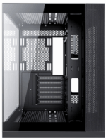 Carcasa gaming Serioux Shadow, fara sursa, tip  middle tower, USB2.0x+HD Audio, USB3.0, porturi rezervate pentru ventialtor: MN 2x120mm ventilatoare ARGB (incluse), spate:1x120mm ventilator RGB (inclus), sus 3x120mm/2x140mm, controler 4 porturi, drive bays: HDD de 3.5'' x2, SSd de 2.5'' x1, Sloturi - Image 4