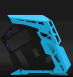 Carcasa Aqirys Procyon, RGB, Mid Tower, Blue - Image 6