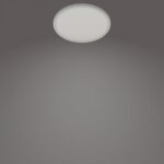 Plafoniera LED Philips Superslim CL550, 3 trepte de intensitate, 18W ,1700 lm, lumina neutra (4000K), IP20, 30cm, Alb - Image 4