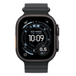 Apple Watch Ultra 3 GPS + Cellular 49mm Black Titanium Case with Black Ocean Band