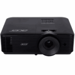 Videoproiector Acer X119H, SVGA 800*600, up to WUXGA (1920* 1200), 4.800 lumeni, 4:3/ 16:9, 20.000:1, zoom 1.1x, dimensiune maxima 300", distanta maxima de proiectie 11.8 m, boxa 3W, lampa 6.000 ore/ 15.000 ore ExtremeEco, 2.8 kg, D-sub, HDMI, PC audio in/ out, Composite Video (RCA), DC Out (5V/1A - Image 3