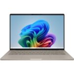 Laptop Consumer ASUS ZenBook A14 OLED, cu procesor Qualcomm Snapdragon X Elite X1E-78-100, 14'' OLED, 32 GB LPDDR5x, 1 TB, Qualcomm Adreno, Windows 11 Pro, 3 ani Garantie