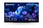 Televizor, Sony, Seria A90K, XR42A90KAEP, 2022, 42" - 106CM, OLED, Smart TV, 4K, Titanium Black, Plat, Google TV, Mirroring iOS, Android, XR Cognitive Processor, HDR 10 Triluminos PRO, 100 Hz, DVB-T/T2//C/S/S2, 2.1, 25 W, Wi-Fi, Bluetooth, 2 x HDMI 2.0, 1 x RJ-45, CI+ slot, 2 x USB, 1 x
