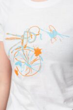 TSHIRT CASUAL F BICICLETA COLOR WHITE-M - Image 6