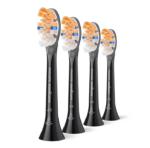 Rezerve PHILIPS Sonicare A3 Premium All in One HX9094/88, Pachet de 4 capete de periere standard, Sincronizarea modurilor BrushSync,  Negru, L x A x I (mm) 25.7x60x230.5 - Image 2