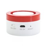 Sistem de alarma wireless PNI Safe House PG600, sistem inteligent de securitate pentru casa, conectare wireless, alarma antiefractie, alarma fara fir, alerta inteligenta prin aplicatia TUYA iOS / Android, compatibil cu Alexa si Google Assistant, dIMENSIUNI: 65 x 65 x 37 mm, Raza comunicatie - Image 2