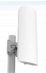 Mikrotik Antena externa 15dBi, 120 grade + router wireless integrat, CPU: 720Mhz, Ram: 128 Mb, dimensiuni: 140 x 348 x 82 mm, Passive POE, viteza wireless 5Ghz  867 Mbit/s, tehnologie: Wi-Fi 5, 1 x 10/100/1000, 1 x SFP.