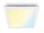 Panou LED WiZ Panel SQ, Wi-Fi, control vocal, 36W, 3400 lm, lumina alba(2700-6500K), IP20, 60cm, Alb