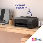 Imprimanta inkjet color CISS Epson L1230, dimensiune A4, viteza max 33ppm alb-negru, 15ppm color, rezolutie printer 5760x1440dpi, alimentare hartie 100 coli, imprimare fara margini, interfata: USB 2.0, consumabile: 103 ecotank Black, Cyan, Magenta, Yellow, C13T00S14A , C13T00S24A, C13T00S34A, - Image 4