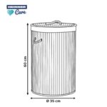 COS DE RUFE ROTUND DIN BAMBUS, 35x60 CM, 55 L - Image 5