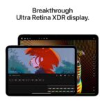 Apple 13-inch iPad Pro (M4) Cellular 256GB with Standard glass - Space Black (2024) - Image 3