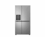 Side by side LG GSL40PYPE, 638 l, No Frost, Compresor Smart Inverter, LinearCooling, Smart diagnosis, Clasa E, Dozator apa, H 179 cm, Argintiu