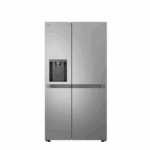 Side by side LG GSL40PYPE, 638 l, No Frost, Compresor Smart Inverter, LinearCooling, Smart diagnosis, Clasa E, Dozator apa, H 179 cm, Argintiu