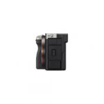 Body Aparat foto SONY Alphat 7C II Mirrorless, 33 MP, ISO 100-51.200 (Extins: 50-204.800), 1/8000s, 4K @59.94, SD/x1 Micro-HDMI/x1 USB-C, Rafala 10 cps, WiFi/Bluetooth, Senzor CMOS Exmor, Montura Sony FE, Argintiu - Image 5