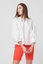 CAMASA CASUAL FEMEI WHITE S - Image 4