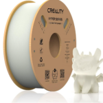 CREALITY HYPER PLA 3D Printer Filament, White, Temperatura printare: 200-220 grade celsius, Diametru filament: 1.75mm, Tensile strength: 52.99MPa, Bending strenght:92.38Mpa Dimensiuni rola filament: Diametru 200mm, inaltime 70mm, gaura centrala 56mm, viteza printare: pana la 600mm/s,