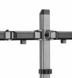 Suport 2 monitoare Serioux MM55-C024, compatibilitate  dimensiune ecran 17"-32",  greutate maximă suportata: (per ecran): 9kg, VESA: 75x75, 100x100, inclinare: +70°~-70°, pivotare: +90°~-90°, rotația ecranului: + 180°~-180°, instalare: clemă, grommet - Image 7