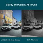 "TP-Link Camera IR de supraveghere Bullet pentru exterior VIGIC350I(4MM), Senzor imagine: CMOS 1/2.7"", Lentila 4mm, F.1.6,Weatherproof: IP67, Infrarosu: 30m, Detectare: 80m, Observare: 33m, Recunoastere: 16m, Identificare: 8m, Unghi vizualizare:Horizontal FOV: 90°, Vertical FOV: 48°, Diagonal - Image 2