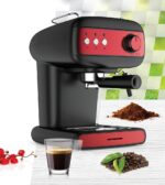 ESPRESSOR HEINNER Red Boquette HEM-1100BKRD - Image 2