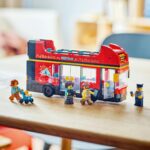 AUTOBUZ TURISTIC ROSU CU ETAJ LEGO 60407 - Image 5