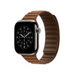 Curea pentru Apple Watch 42mm Caramel Magnetic Link - M/L - Image 2