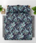 Set de pat king size bumbac, 92 gsm,Jade - Image 2