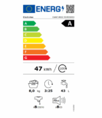 Masina de spalat rufe Electrolux EW6F1481E, 8 kg, 1400 rpm, Clasa A, Motor Inverter cu MagnetPermanent, Display LED, SensiCare, TimeManager, Alb - Image 3