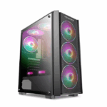 Carcasa PRO GAMING ZED, RGB, Mid Tower, Black