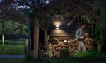 Aplica LED pentru exterior cu senzor de miscare Philips Herb, 6W (47W) ,600 lm, lumina calda (2700K), IP44, 105x230x162mm, Inox - Image 2