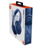 JBL Tune 500, OnEar Universal Headphones 1-button Mic/Remote - Blue (JBLT500BLU) - Image 5