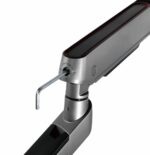 Brat pentru monitor, Material: Oțel, Aluminiu, Plastic, Suprafață finisaj : acoperire cu Pulbere, Culoare: Alb Texturat Fin, Gri Spațial, Dimensiune compatibila ecran: 27"-45", tehnologie arc, Greutate maxima (pe ecran): 5~14 kg, Greutate maxima pentru ecran curbat (pe ecran): 5~12 kg - Image 8