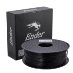 CREALITY ENDER PLA 3D Printer Filament, Black, 1KG, Printing temperature: 200, Filament diameter: 1.75mm, Tensile strength: 60MPa, Size of filament wheel: Diameter 200mm, height 70mm, hole diameter 56mm.