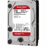 HDD NAS WD Red Plus, 2 TB, 5400 RPM, 128 MB, SATA III