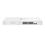 TP-LINK 18-Port Gigabit Smart Switch with 16-Port PoE+ FESTA FS318GP, Interfata: 16× 10/100/1000 Mbps RJ45 Ports (Auto Negotiation/Auto MDI/MDIX), Dimensiuni: 440×180×44 mm, Capacitate Switch: 36 Gbps, Packet Forwarding Rate: 26.78 Mpps - Image 4