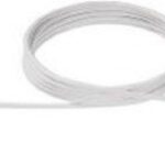 Cordon prelungitor schuko+Priza H05VV-F 3G1.5, 5 m, alb, cu protectie pt copii